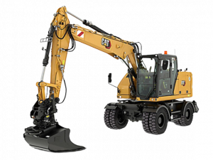 location pelle à pneus 15 tonnes Caterpillar M314